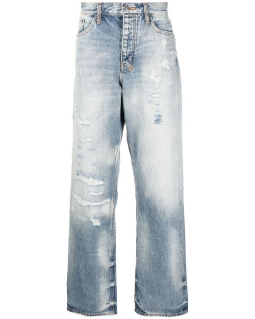 Ksubi distressed high-waist jeans
