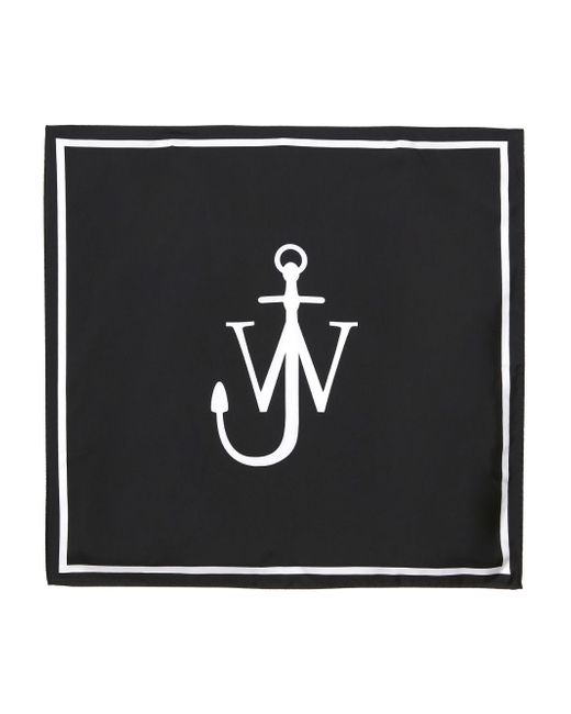 J.W.Anderson Anchor logo-print scarf