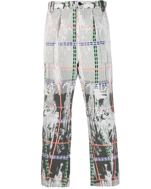 Henrik Vibskov Razor abstract-print trousers