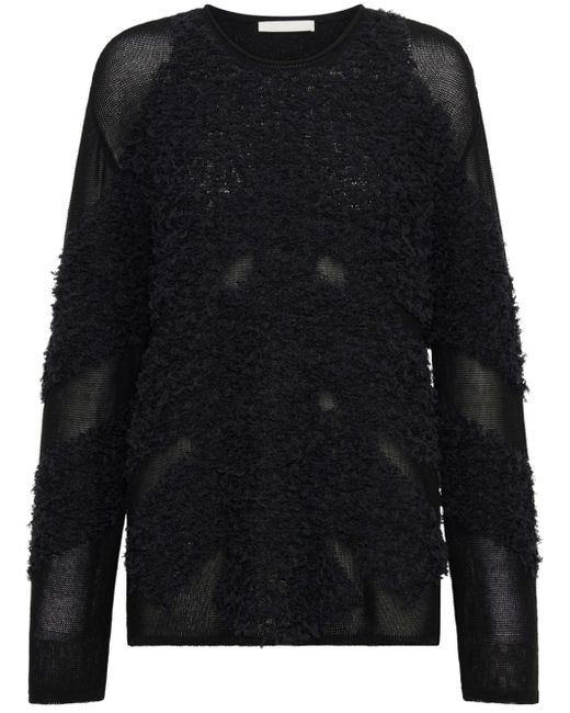 Dion Lee Monstera textured round-neck sweater