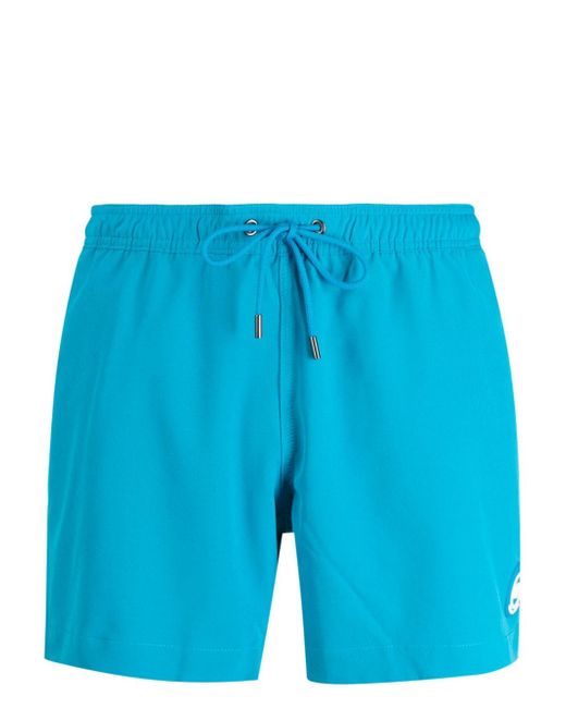 Michael Kors logo-patch swim shorts