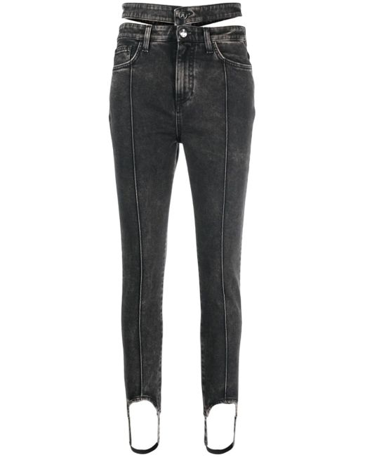 Andreādamo cut-out skinny jeans