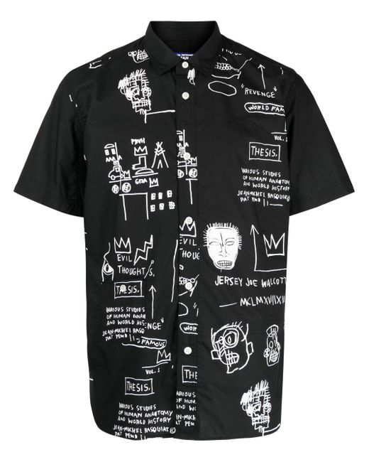 Junya Watanabe x Jean-Michel Basquiat artwork-print shirt
