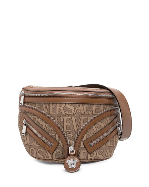 Versace Allover-print belt bag