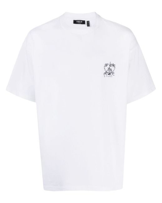 Five Cm graphic-print short-sleeved T-shirt