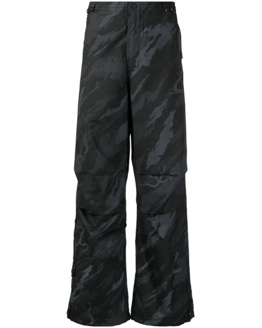 Maharishi Bonsai Forest-print trousers