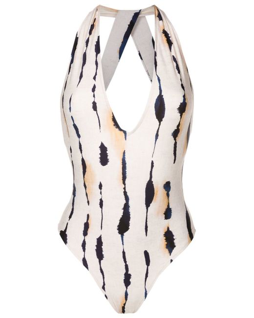 Lenny Niemeyer abstract-print swimsuit