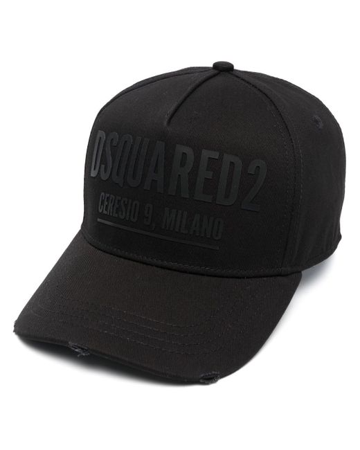 Dsquared2 logo-embossed adjustable-fit cap