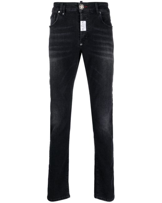 Philipp Plein Super Straight cotton jeans