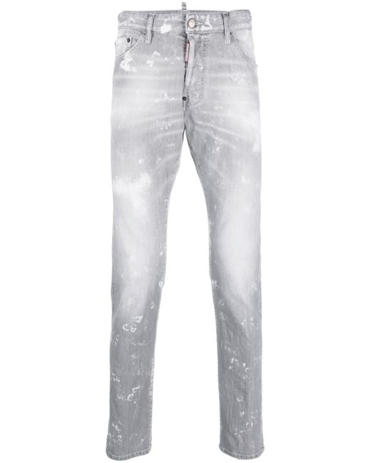 Dsquared2 Cool Guy bleached-effect jeans