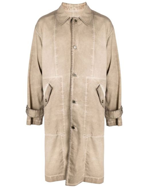 Uma Wang single-breasted button-fastening coat