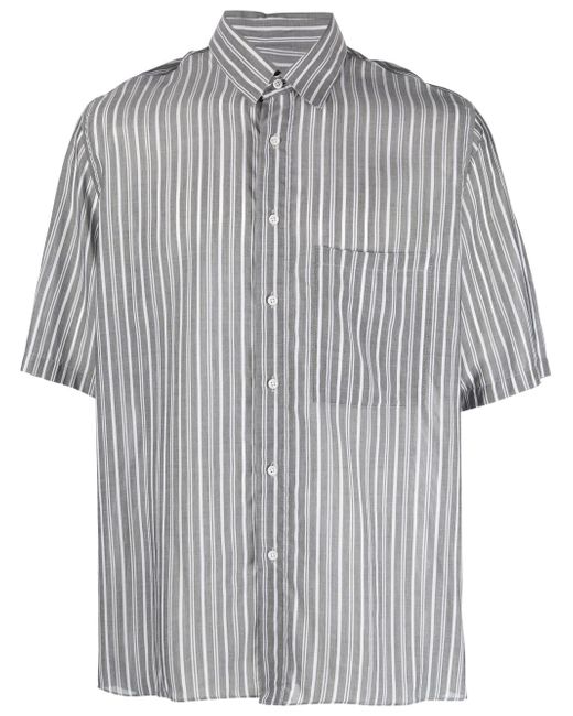 Low Brand striped short-sleeve shirt