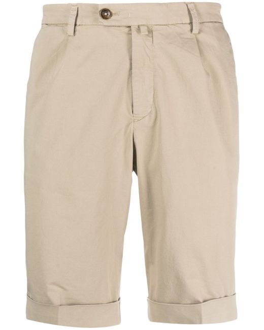 Briglia 1949 knee-length cotton chino shorts