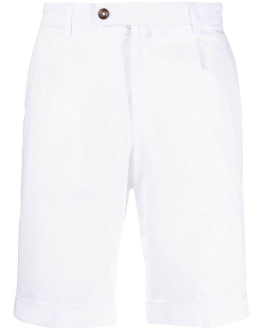 Briglia 1949 straight-leg cotton chino shorts