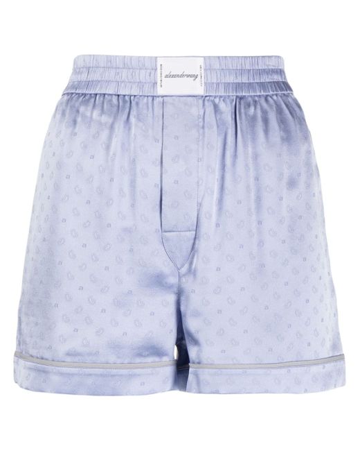 Alexander Wang jacquard-pattern shorts