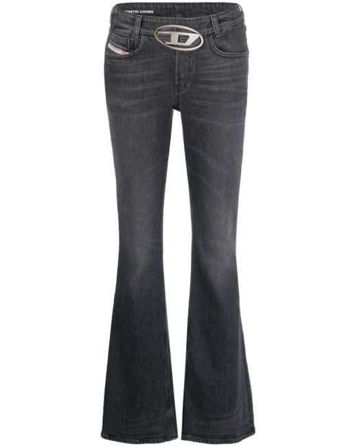 Diesel D-Ebbey low-rise bootcut jeans
