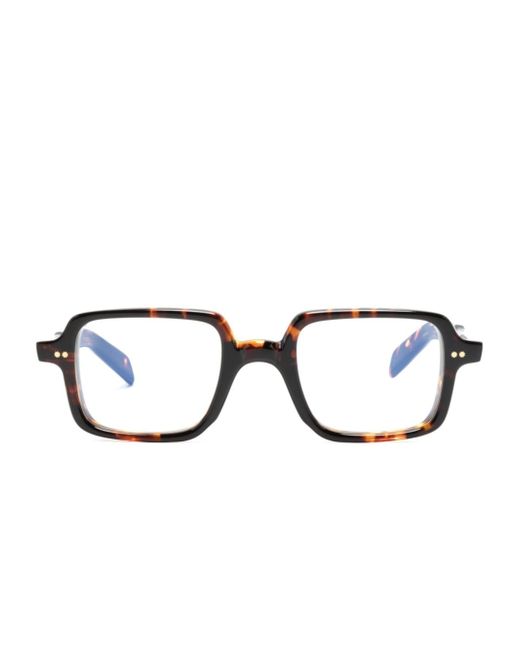 Cutler & Gross tortoiseshell-effect square-frame glasses