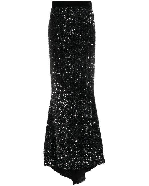 Styland sequin-embellished high-waisted skirt