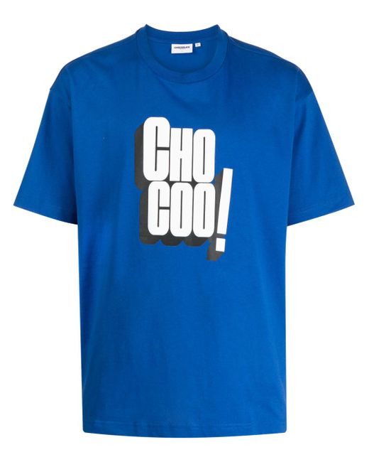 Chocoolate slogan-print T-shirt