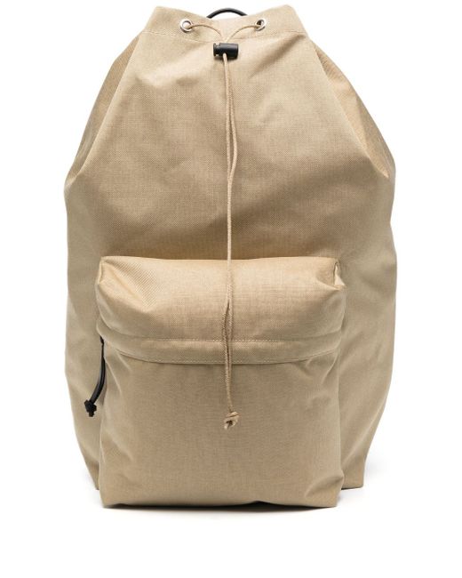 Auralee removable-pouch drawstring backpack