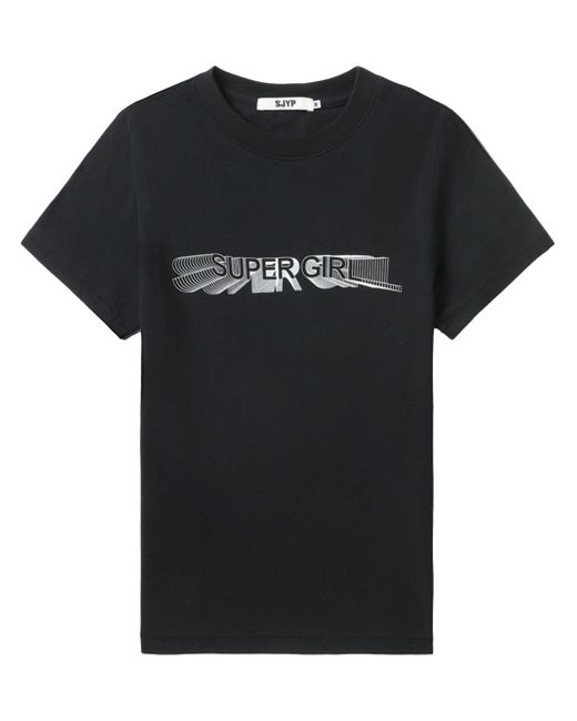 Sjyp text-print T-shirt