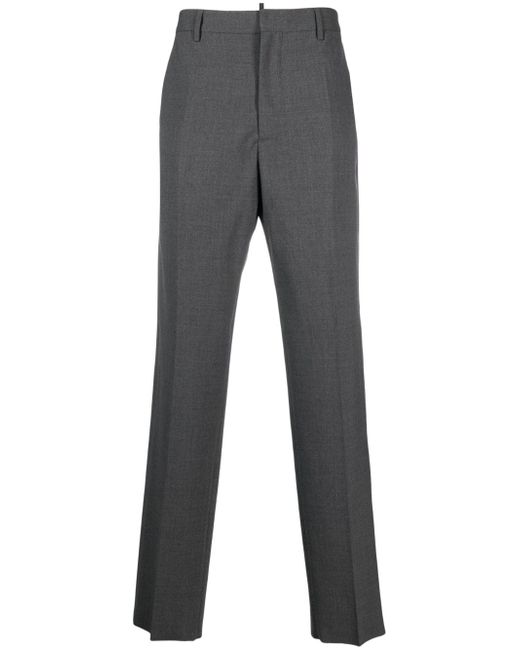 Dsquared2 logo-plaque tailored trousers