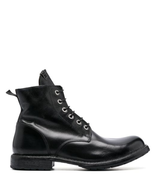 MoMa lace-up leather boots