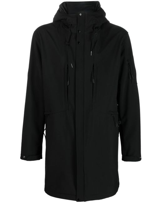 CP Company Lens-detail zip-up hooded parka