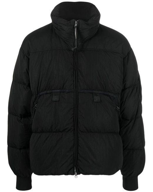 CP Company funnel-neck quilted jacket
