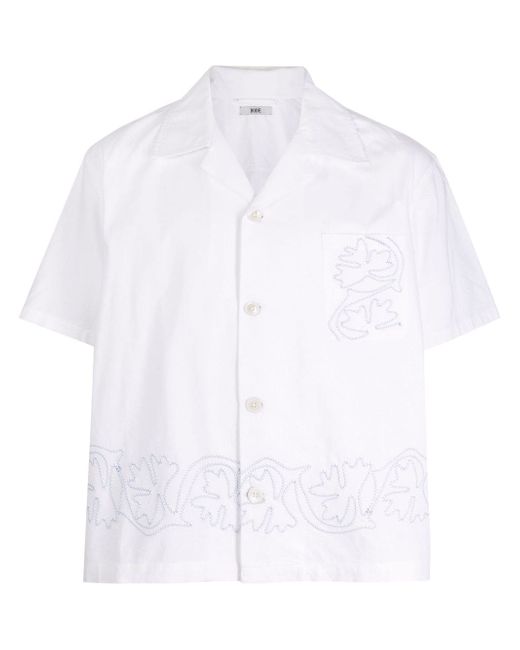 Bode decorative-stitching shirt