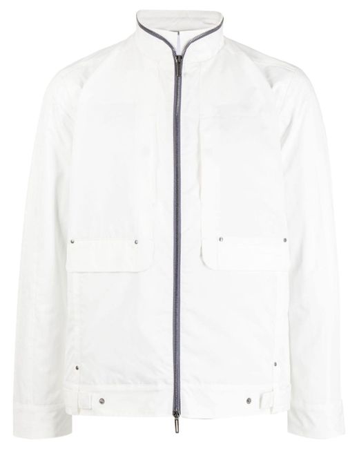 Private Stock The Bureau stand-up collar jacket