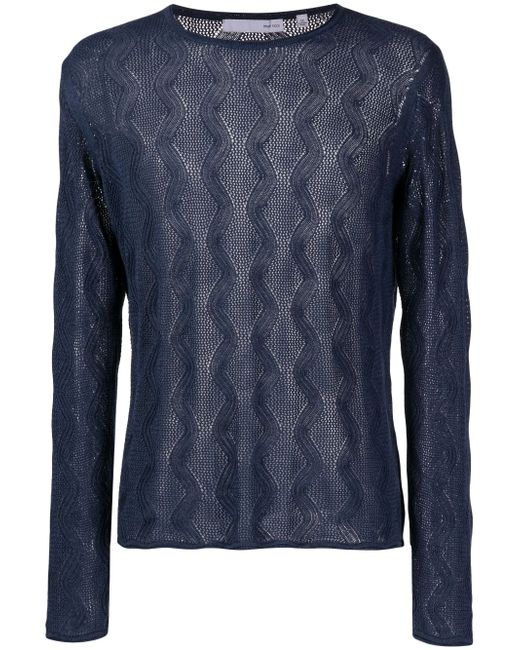 Private Stock The Cambon wave-pattern jumper