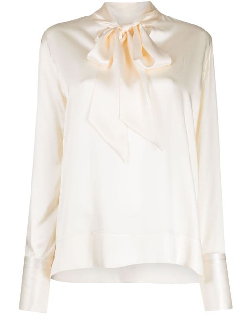Rosetta Getty pussy-bow blouse