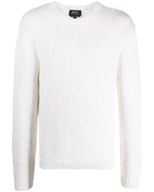A.P.C. crew-neck knitted jumper