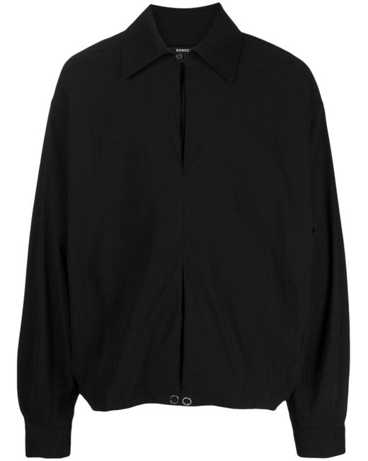 Songzio Dart pleat-detail shirt jacket