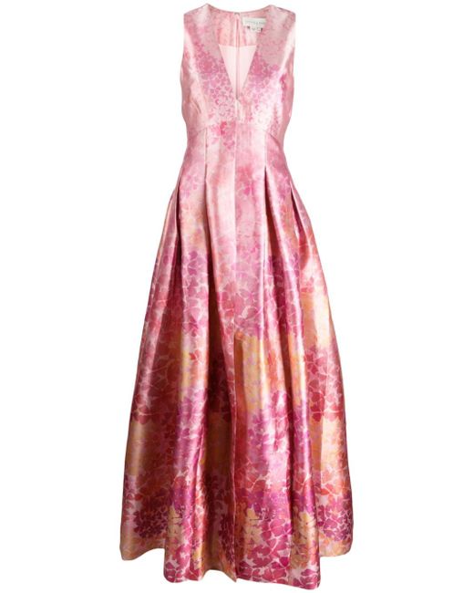 Sachin + Babi Brooke Gown abstract-print dress