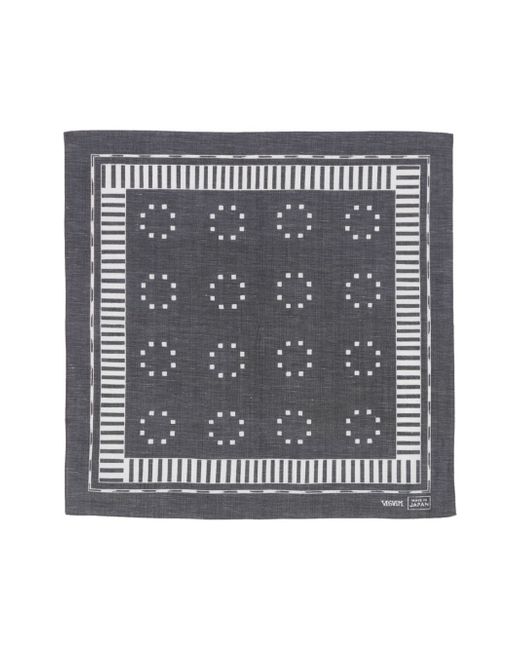Visvim geometric-print square-shaped scarf