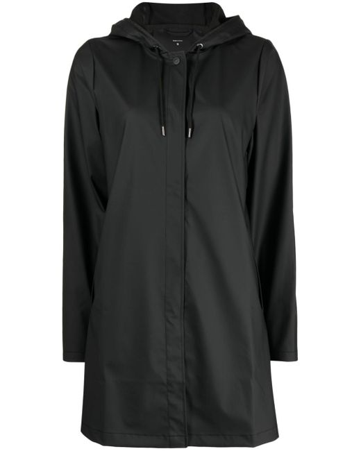 Rains button-up hooded parka
