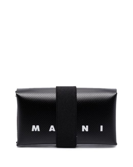 Marni logo-print tri-fold wallet