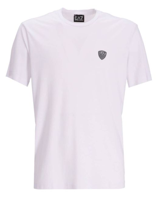Ea7 Core Shield cotton T-shirt