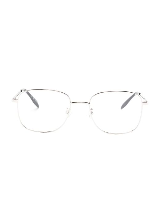 Alexander McQueen square-frame glasses