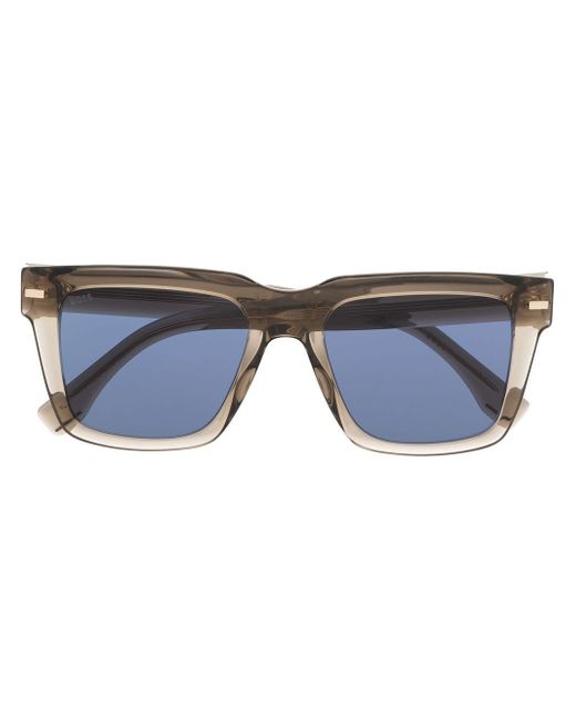 Boss tinted square-frame sunglasses