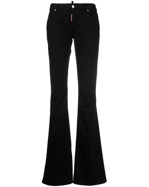Dsquared2 low-rise flared jeans