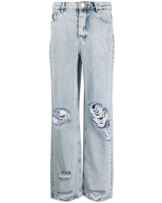 Holzweiler ripped-detail jeans