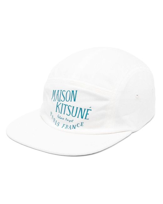 Maison Kitsuné logo-print cap