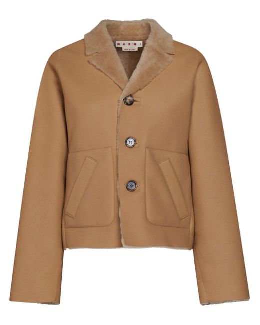 Marni reversible shearling jacket