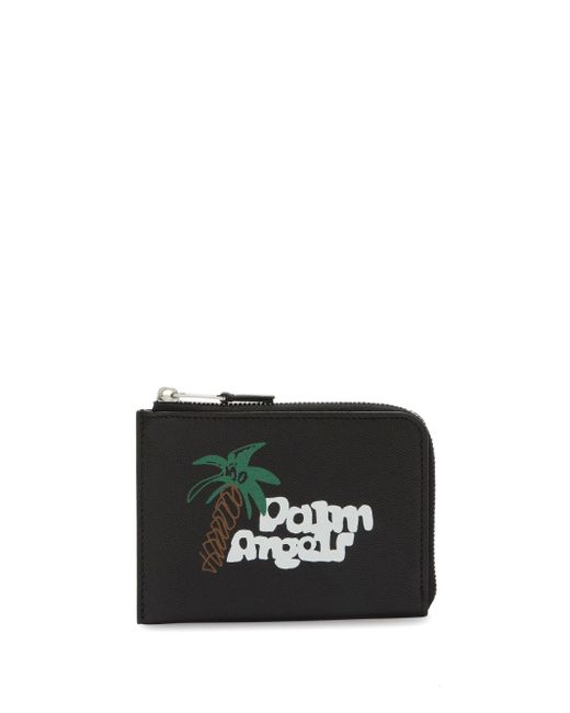 Palm Angels Sketchy zipped cardholder