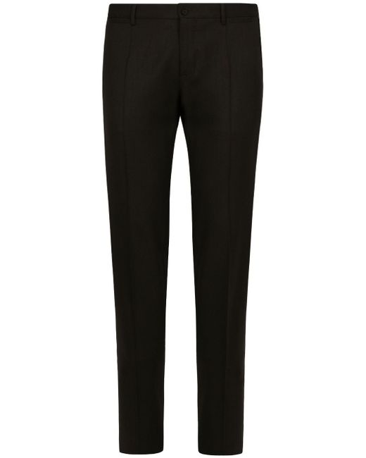 Dolce & Gabbana mid-rise tailored trousers