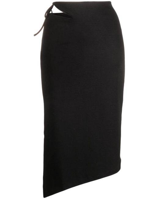 Holzweiler Badabom cut-out asymmetric skirt