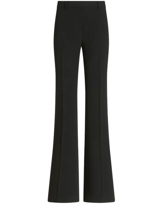 Etro mid-rise flared trousers